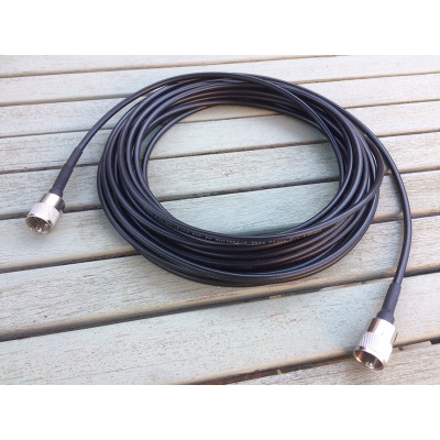 RG 58 C/U  COAX  10 METERS with SO239 Plugs