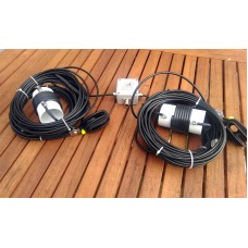 DUAL BAND Double Bazooka Antenna 80 and 40 meter bands