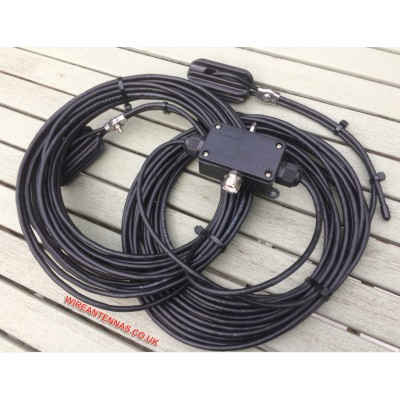 Double Bazooka Antenna 60 meter band