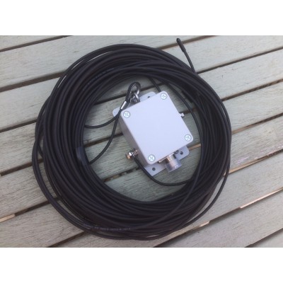 Small Garden End Fed 80 - 40 - 20 meters Multi Band Antenna 200 watts 