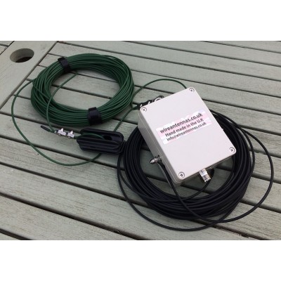 End Fed 80 - 10 meters HF Multi Band Antenna 1.5 kW  9:1 unun  with Kevlar wire